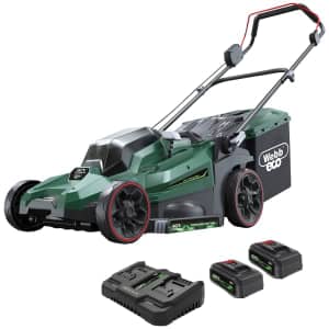 Webb Eco 40V Cordless 43cm Rotary Lawnmower with 2 x 4.0Ah Battery & Charger