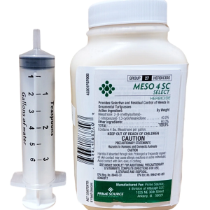 Meso 4SC Select Herbicide bottle (8 oz)
